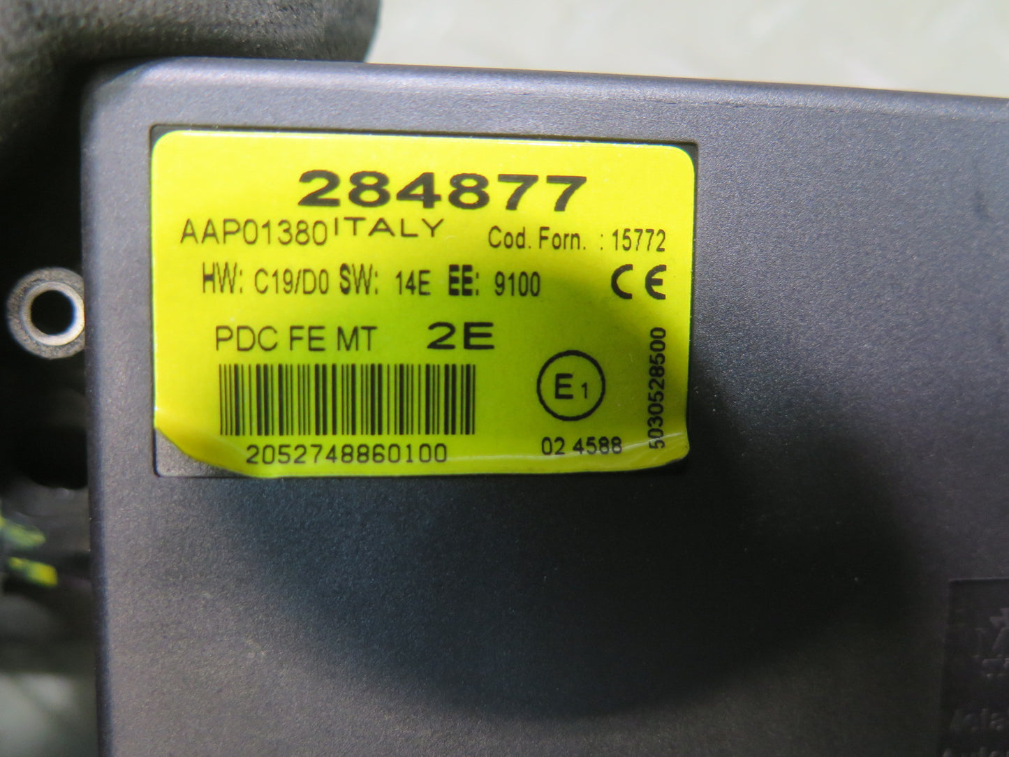 2008-2019 Maserati Granturismo M145 Parking Assist Control Module 284877