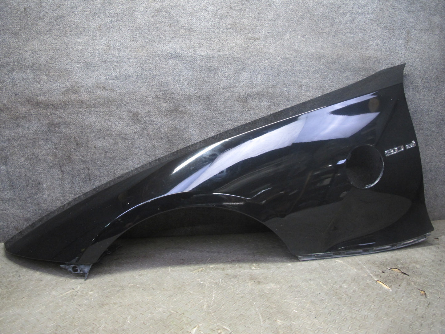 03-08 BMW E85 Z4 Front Left Fender Shell Cover Panel Black OEM