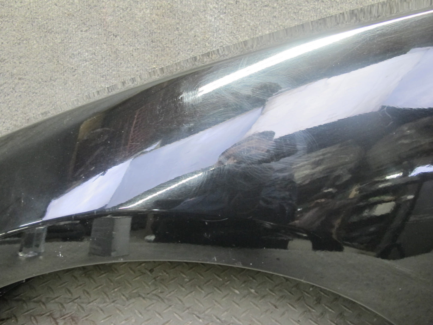 03-08 BMW E85 Z4 Front Left Fender Shell Cover Panel Black OEM