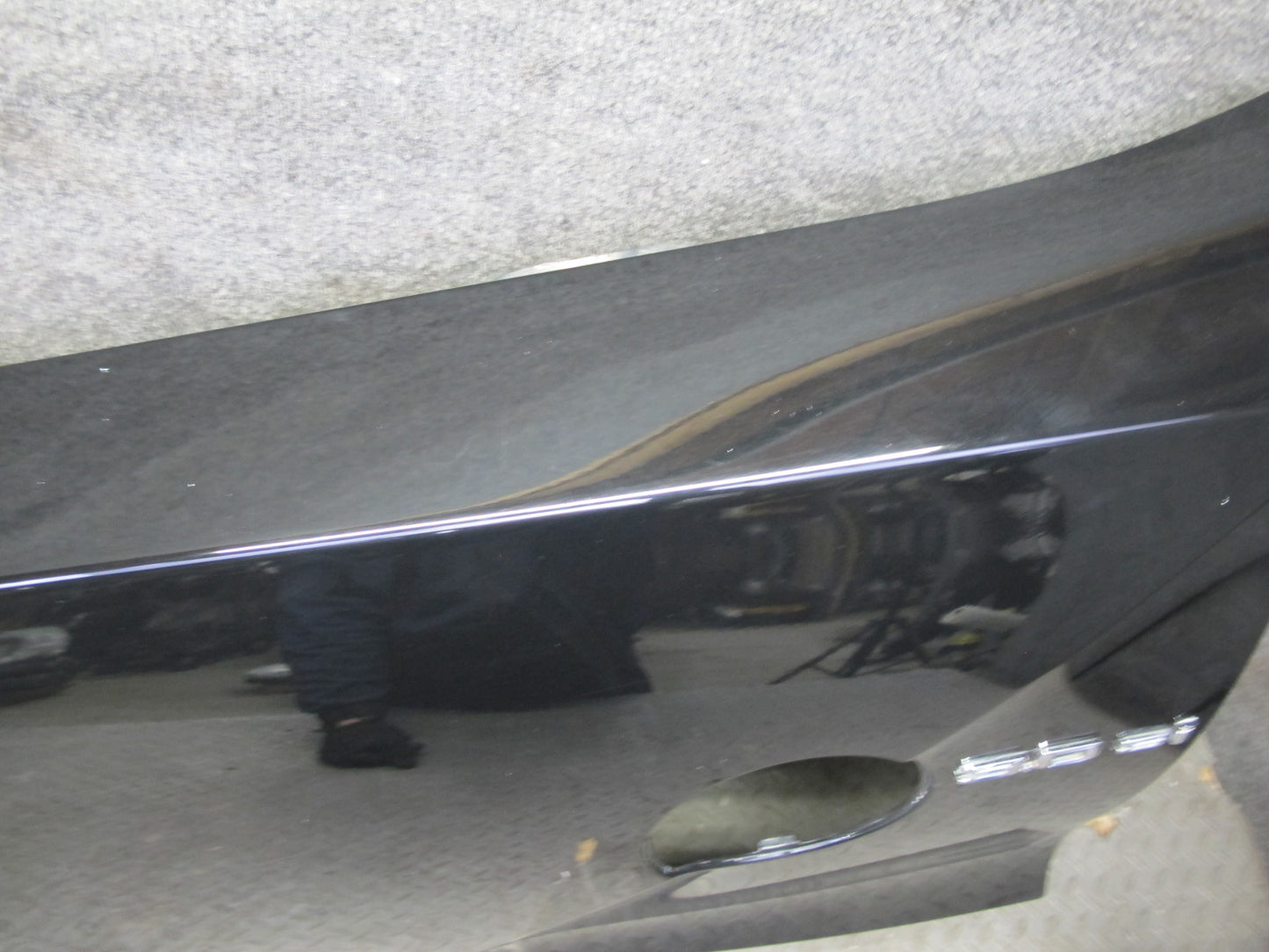03-08 BMW E85 Z4 Front Left Fender Shell Cover Panel Black OEM
