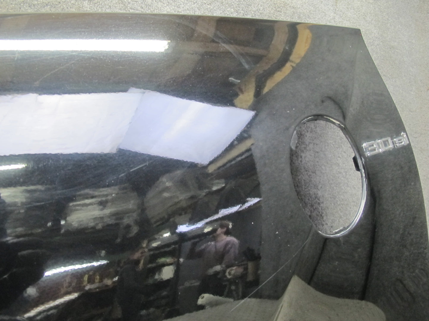 03-08 BMW E85 Z4 Front Left Fender Shell Cover Panel Black OEM