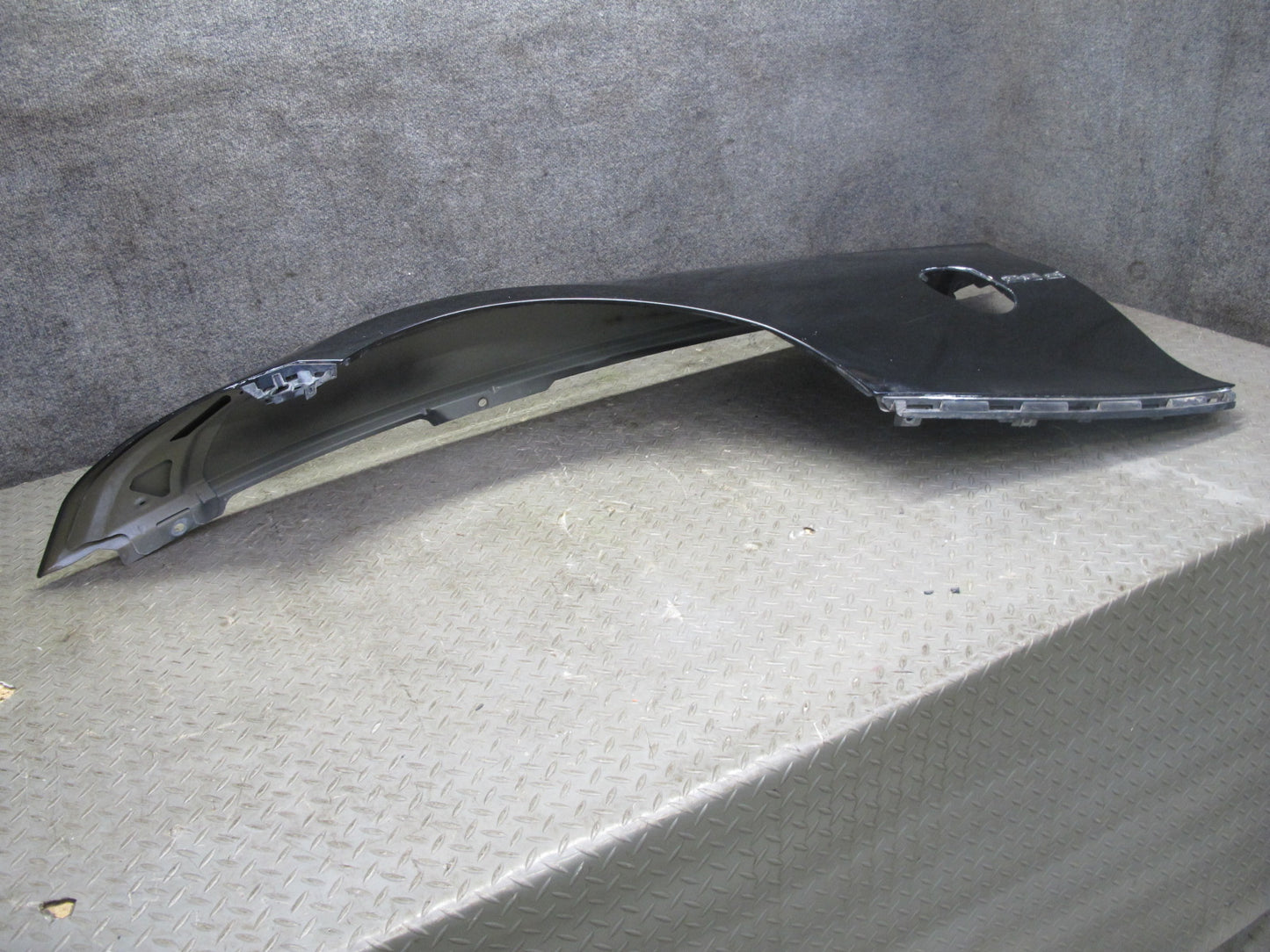 03-08 BMW E85 Z4 Front Left Fender Shell Cover Panel Black OEM