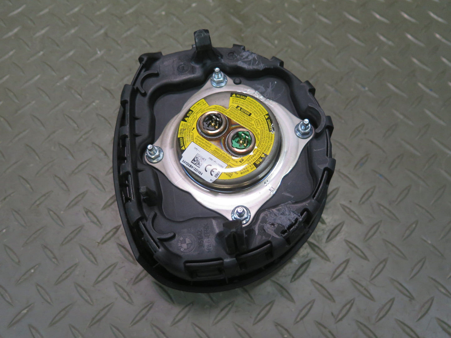 07-13 BMW E90 E91 E92 E93 FRONT LEFT DRIVER SIDE SPORT STEERING WHEEL SRS AIRBAG OEM