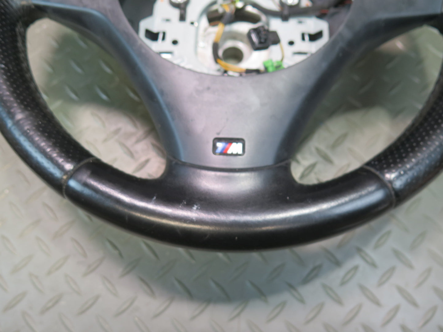 07-13 BMW E90 E92 E93 335i Leather M Sport Steering w Controls Black OEM