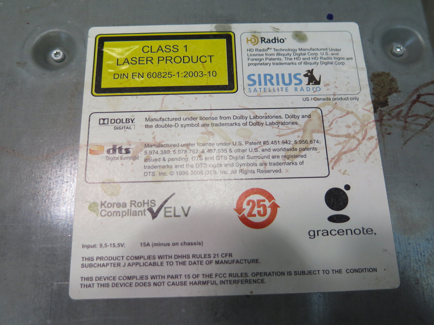 11-13 BMW E90 E92 E93 335i Radio CD Player Receiver Head Unit 9283430 OEM