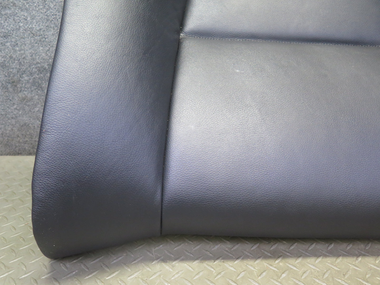 08-13 BMW E92 Coupe Rear Right Seat Lower Leather Cushion Black OEM