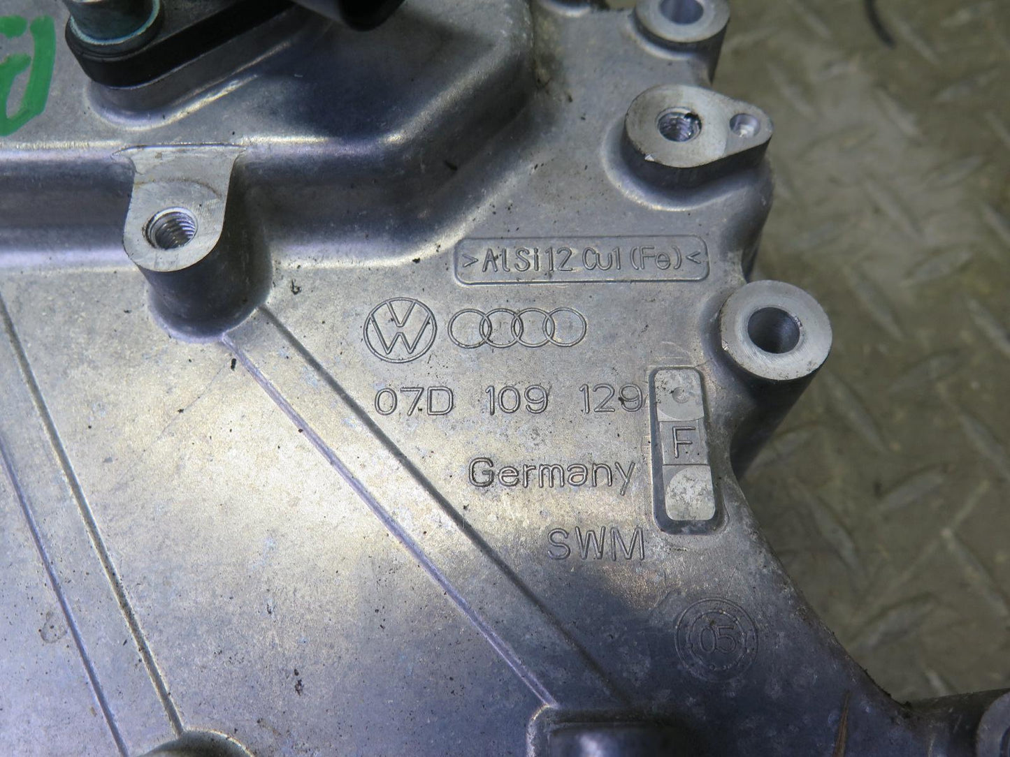 2006-2012 Bentley Flying Spur 6.0L Engine Left Timing Chain Cover