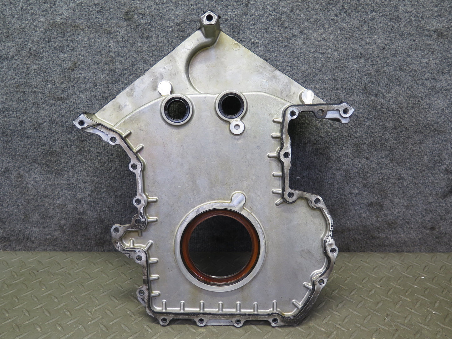 2006-2012 Bentley Flying Spur 6.0L Engine Rear Center Crankcase Cover