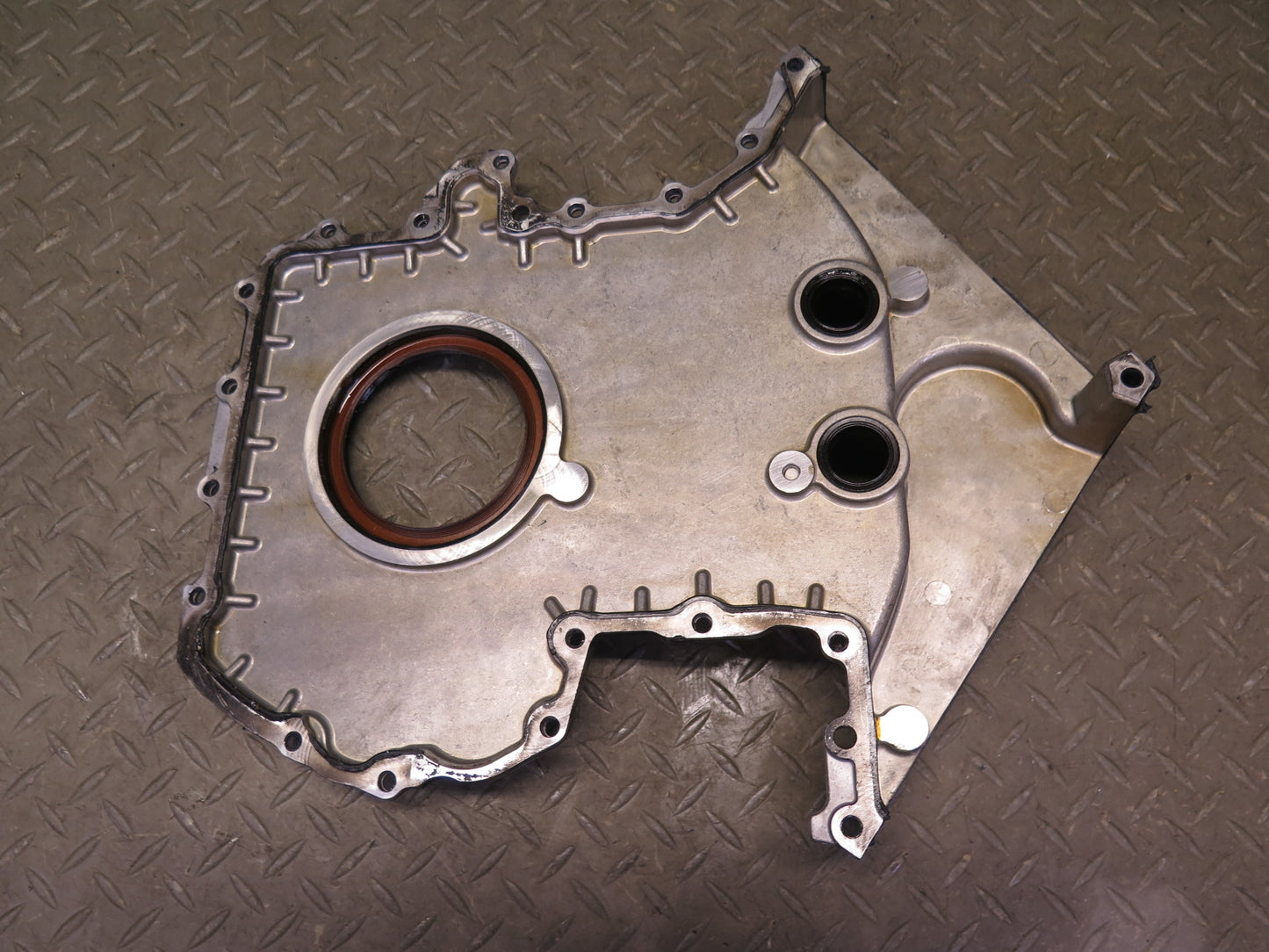2006-2012 Bentley Flying Spur 6.0L Engine Rear Center Crankcase Cover