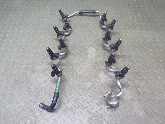 2006-2012 Bentley Flying Spur 6.0L Engine Fuel Rail W/ Injectors Set