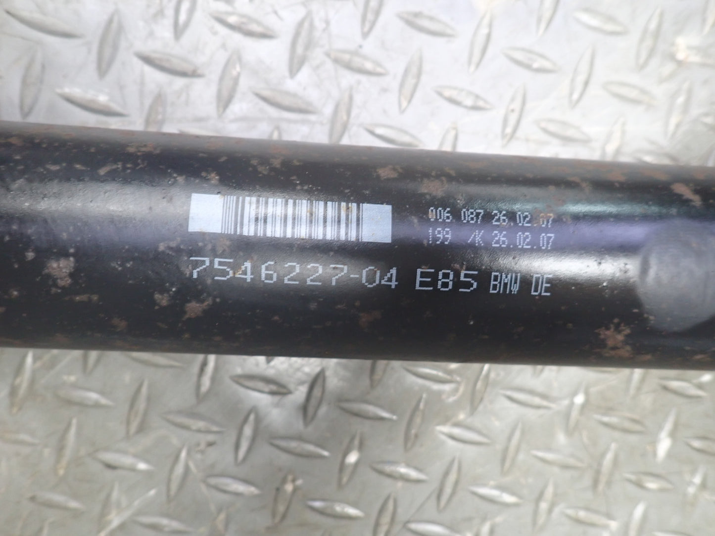 06-07 BMW E85 Z4 A/T N52 Rear Driveshaft Drive Shaft 109K Miles OEM