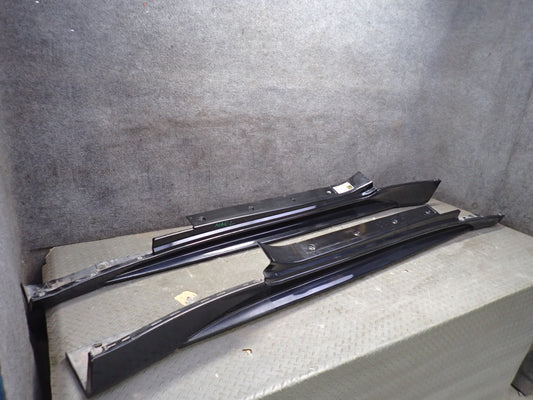 2012 Maserati Granturismo S M145 Coupe Side Skirt Rocker Panel Molding Set of 2