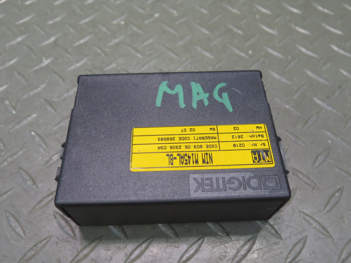 2008-2019 Maserati Granturismo M145 Roof Control Module 259583