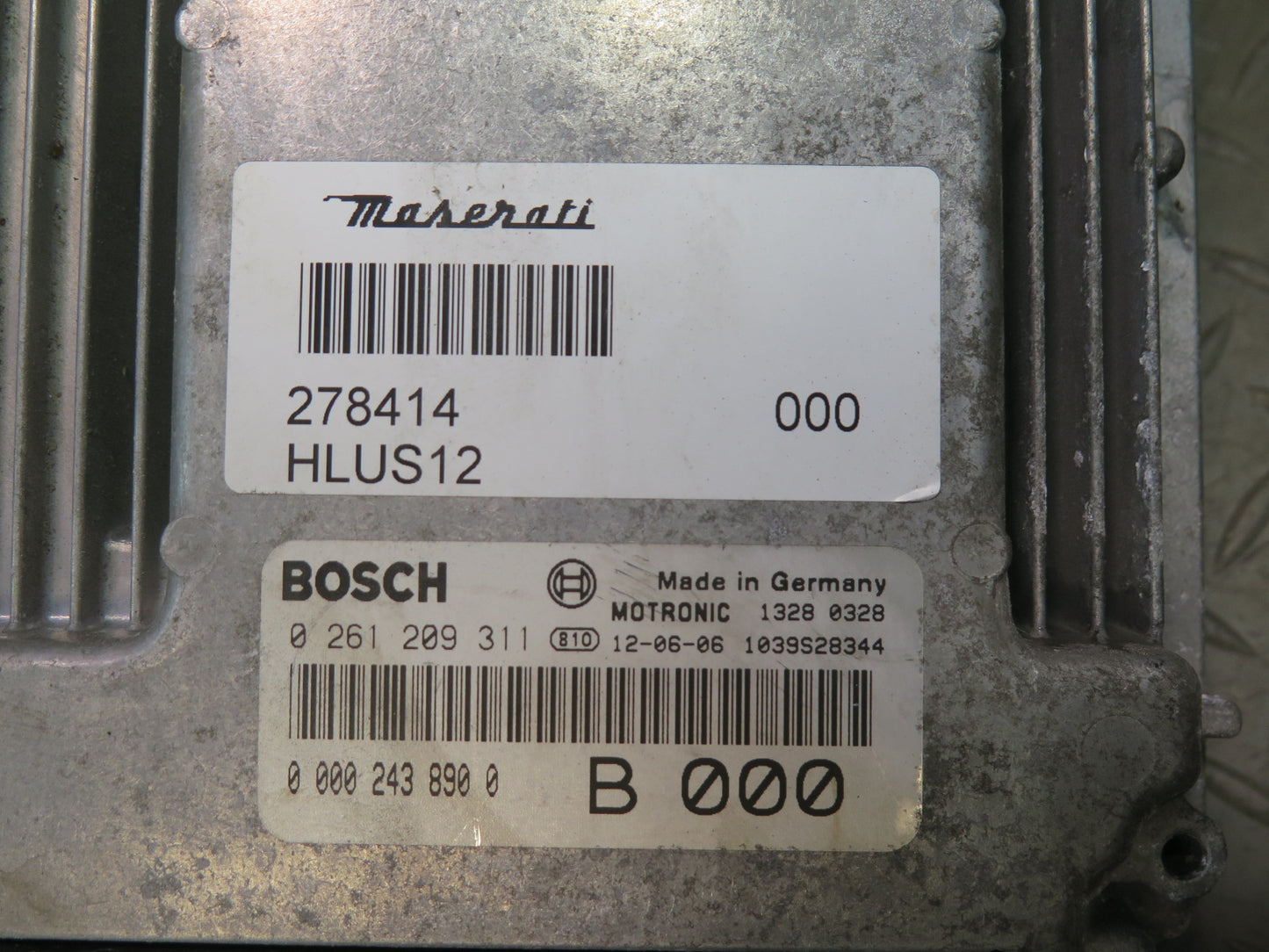 2008-2019 Maserati Granturismo M145 Engine ECU ECM Computer Control Module