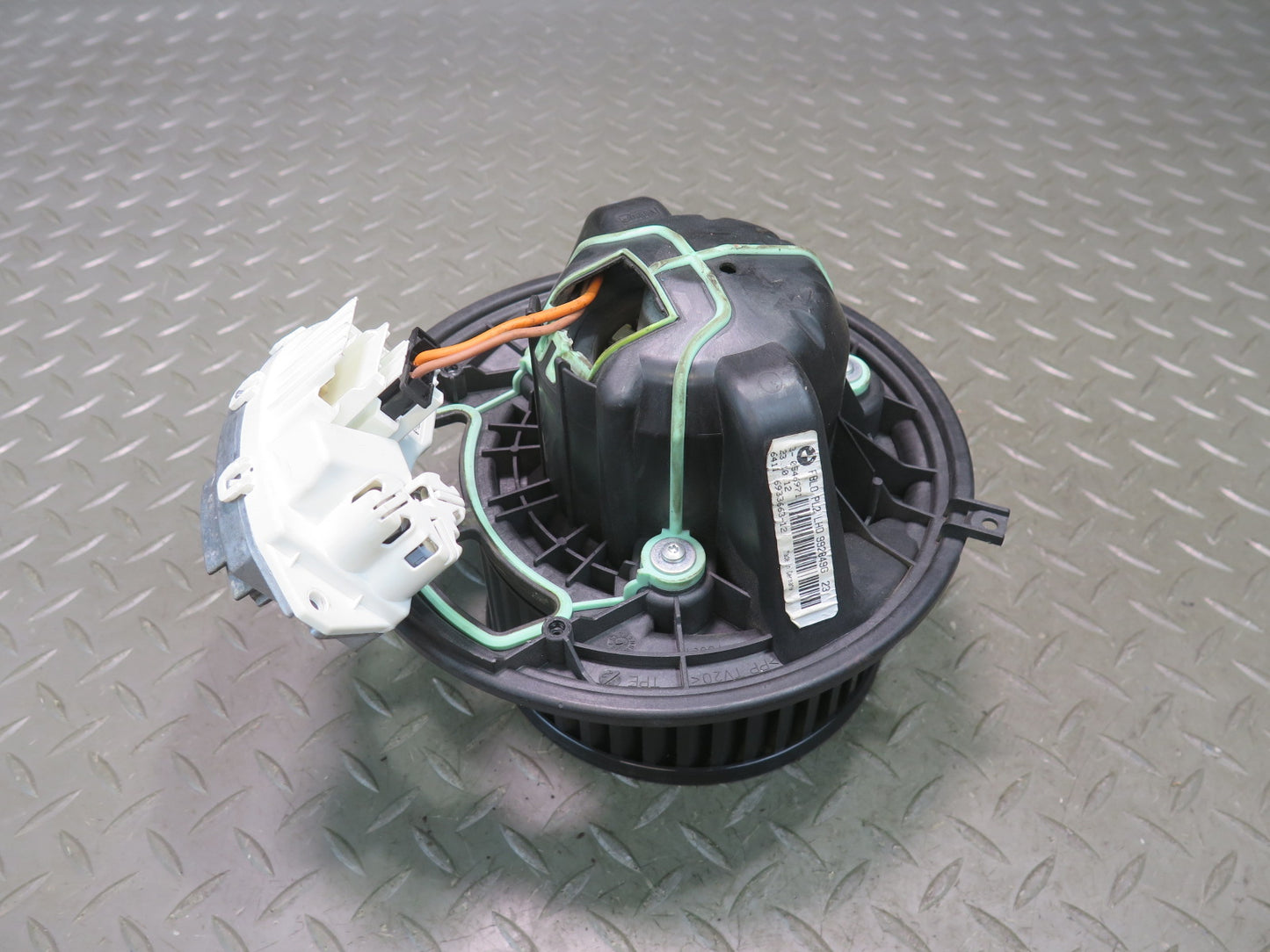 07-13 BMW E90 E92 E93 A/C Heater Blower Motor Fan w Resistor 6933663 OEM