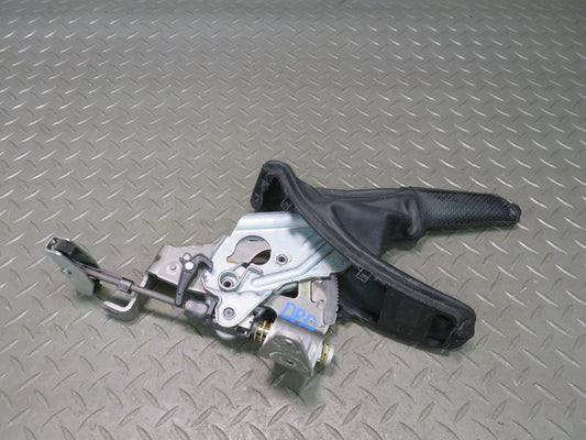 07-13 BMW E92 335I 335XI Emergency Parking Hand Brake Handle w Boot Black OEM