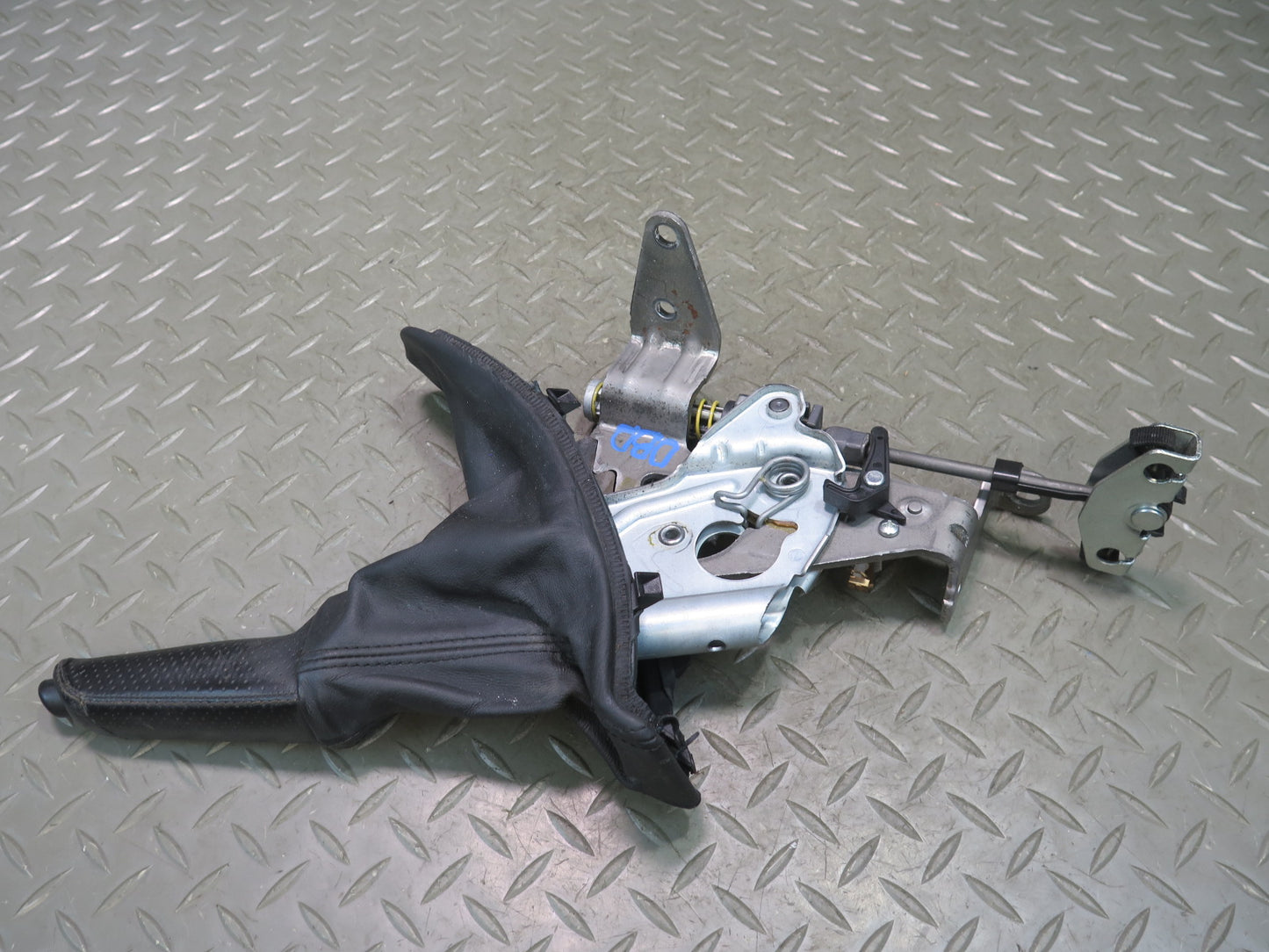 07-13 BMW E92 335I 335XI Emergency Parking Hand Brake Handle w Boot Black OEM