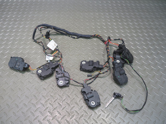 07-13 BMW E90 E92 E93 335xi A/C Heater Flap Door Actuator Motor Wiring Set OEM