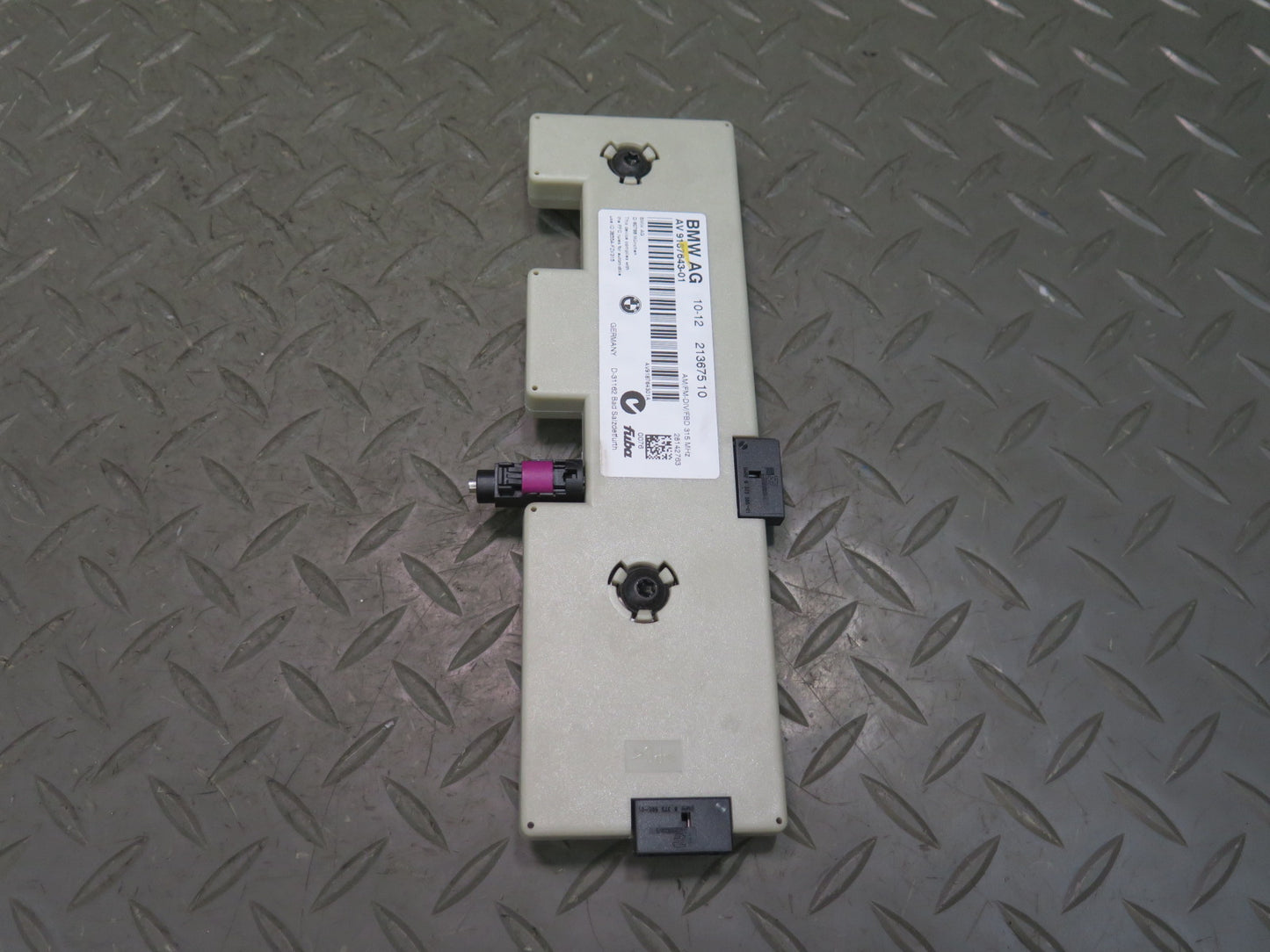 07-13 BMW E90 E92 335I 335XI Roof Shark FIN Antenna White w Amplifier Set OEM