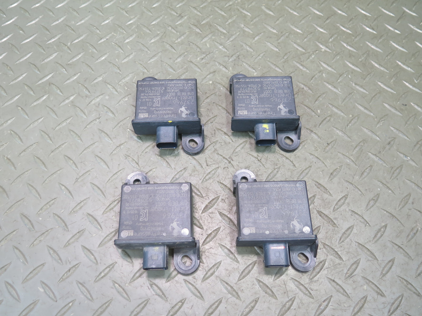 2008-2019 Maserati Granturismo M145 TPMS Tire Pressure Monitor Sensor Set of 4