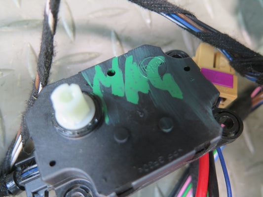 08-19 Maserati Granturismo M145 A/C Heater Flap Door Actuator Motor Wiring Set