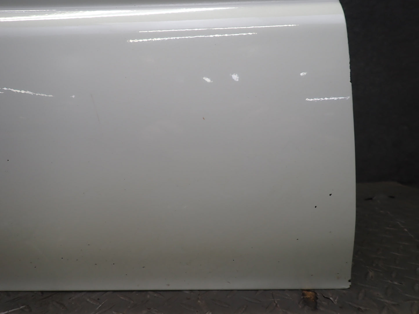 1991-1994 Toyota Land Cruiser FJ80 Front Left Side Door Shell Panel White