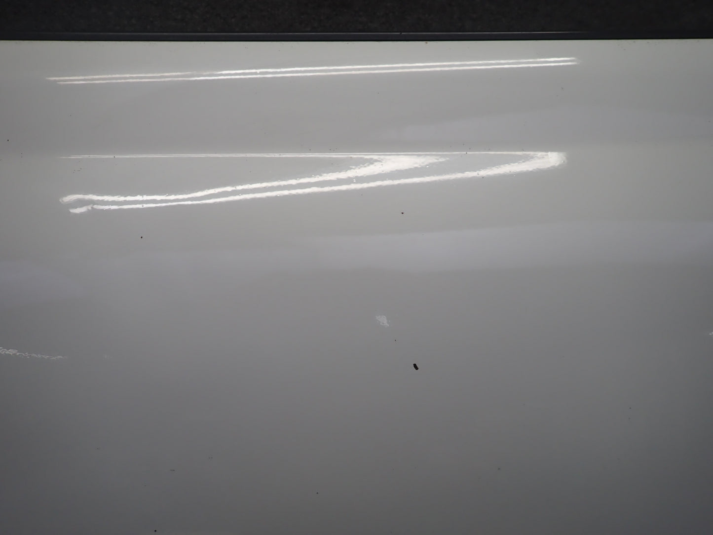 1991-1994 Toyota Land Cruiser FJ80 Front Left Side Door Shell Panel White