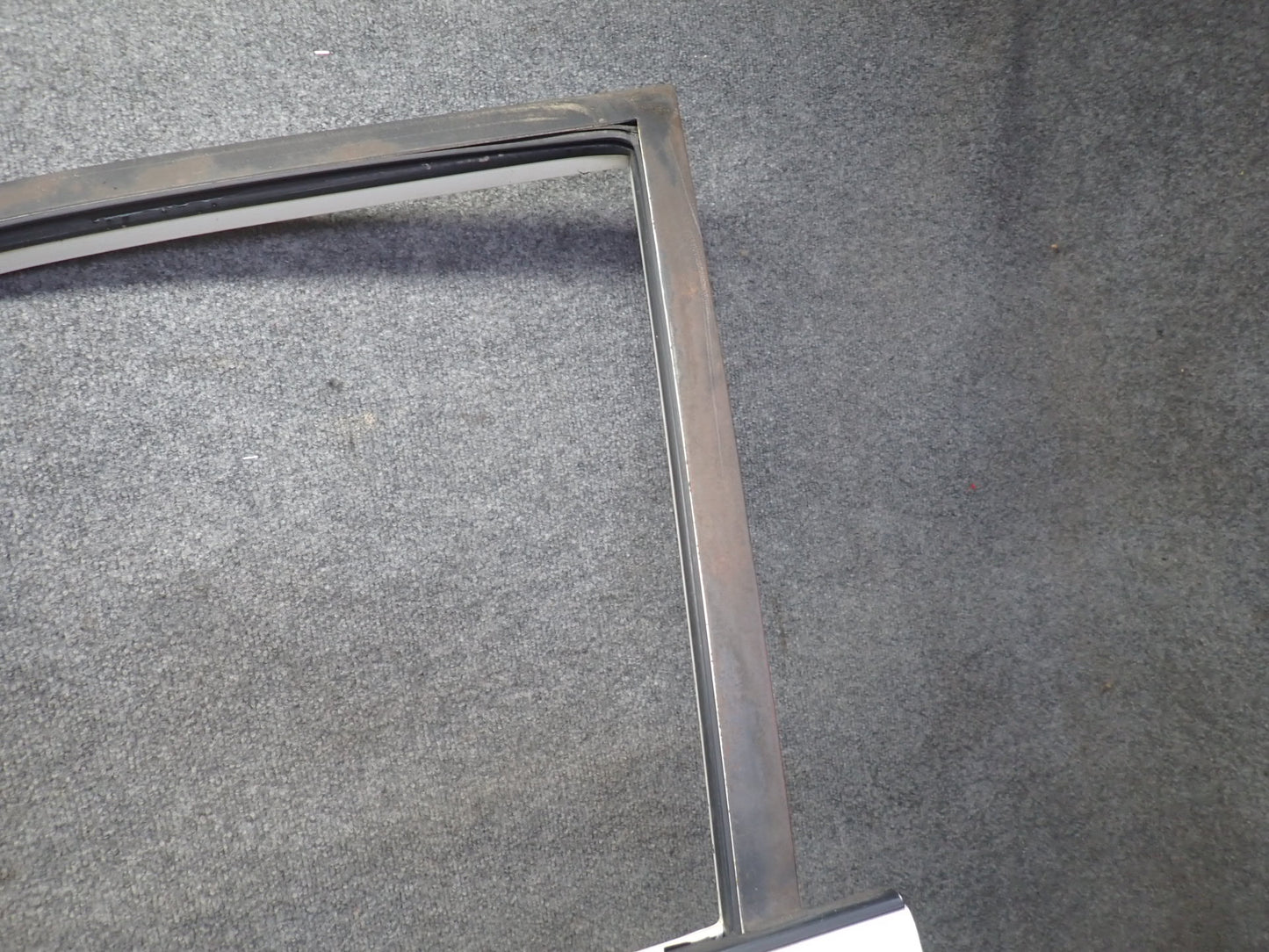 1991-1994 Toyota Land Cruiser FJ80 Front Left Side Door Shell Panel White