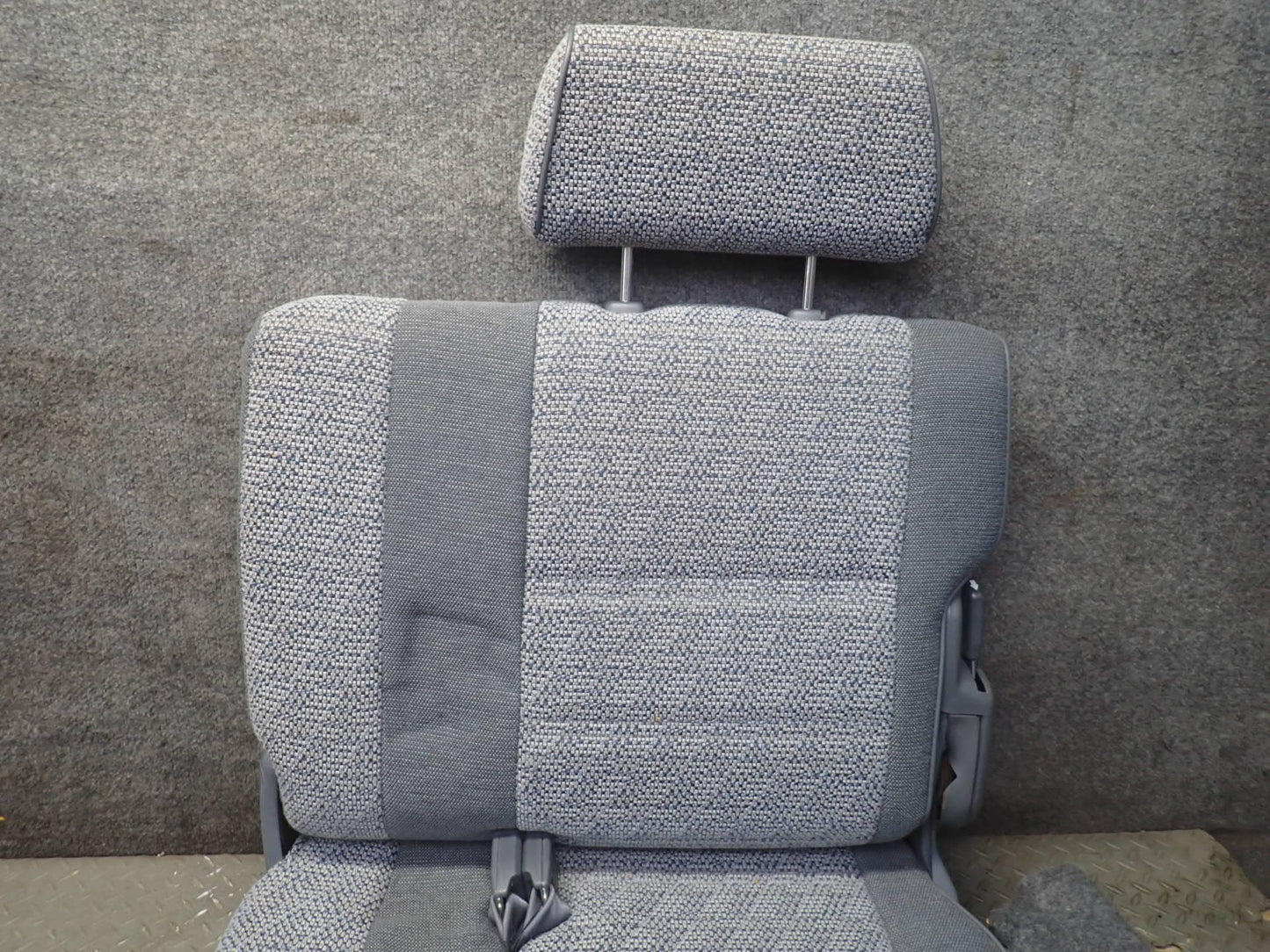 1992-1994 Toyota Land Cruiser FJ80 Rear 3RD ROW Left & Right Cloth Seat Gray Set