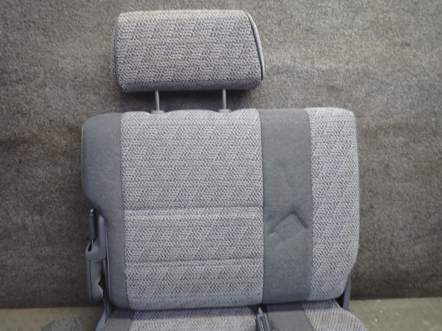 1992-1994 Toyota Land Cruiser FJ80 Rear 3RD ROW Left & Right Cloth Seat Gray Set