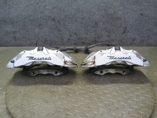 2008-2019 Maserati Granturismo M145 Set of 2 Front Brembo Brake Caliper 40K Mile
