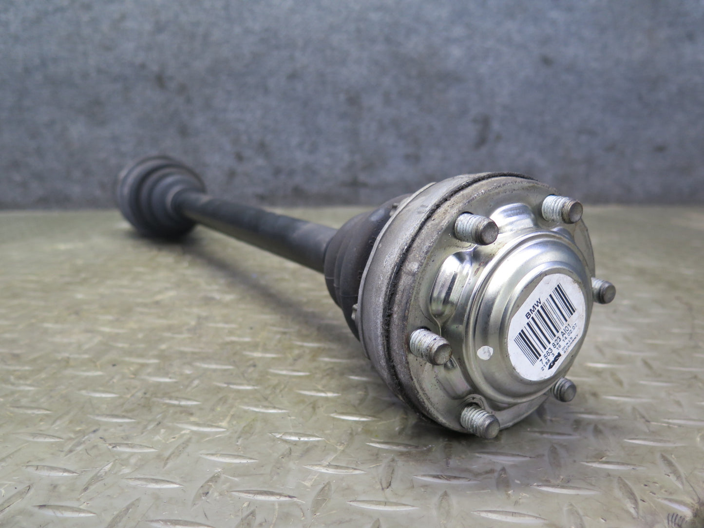 06-08 BMW E86 E85 Z4 N52 3.0L A/T Rear Left Suspension Axle Shaft 110K Miles OEM