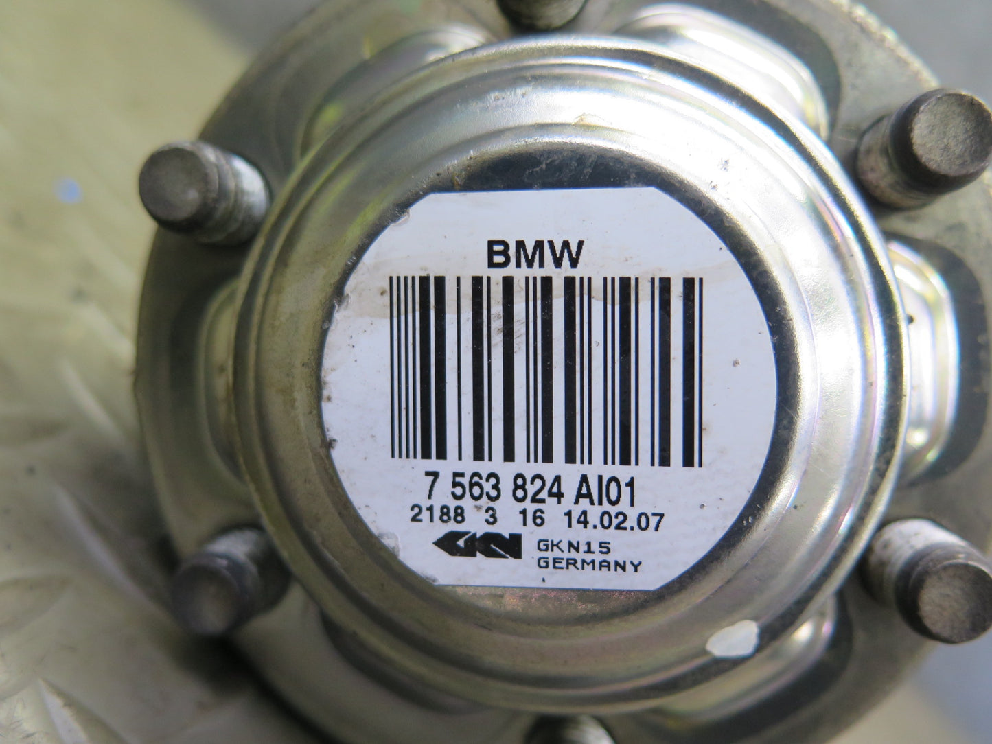 06-08 BMW E86 E85 Z4 N52 3.0L A/T Rear Right Suspension Axle Shaft 110K Mile OEM