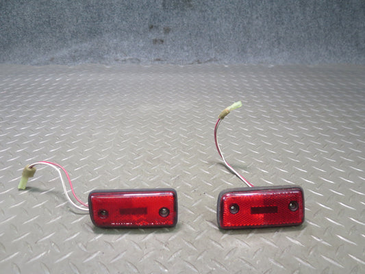 1991-1992 Toyota Land Cruiser FJ80 Rear Left & Right Side Marker Light Lamp Set