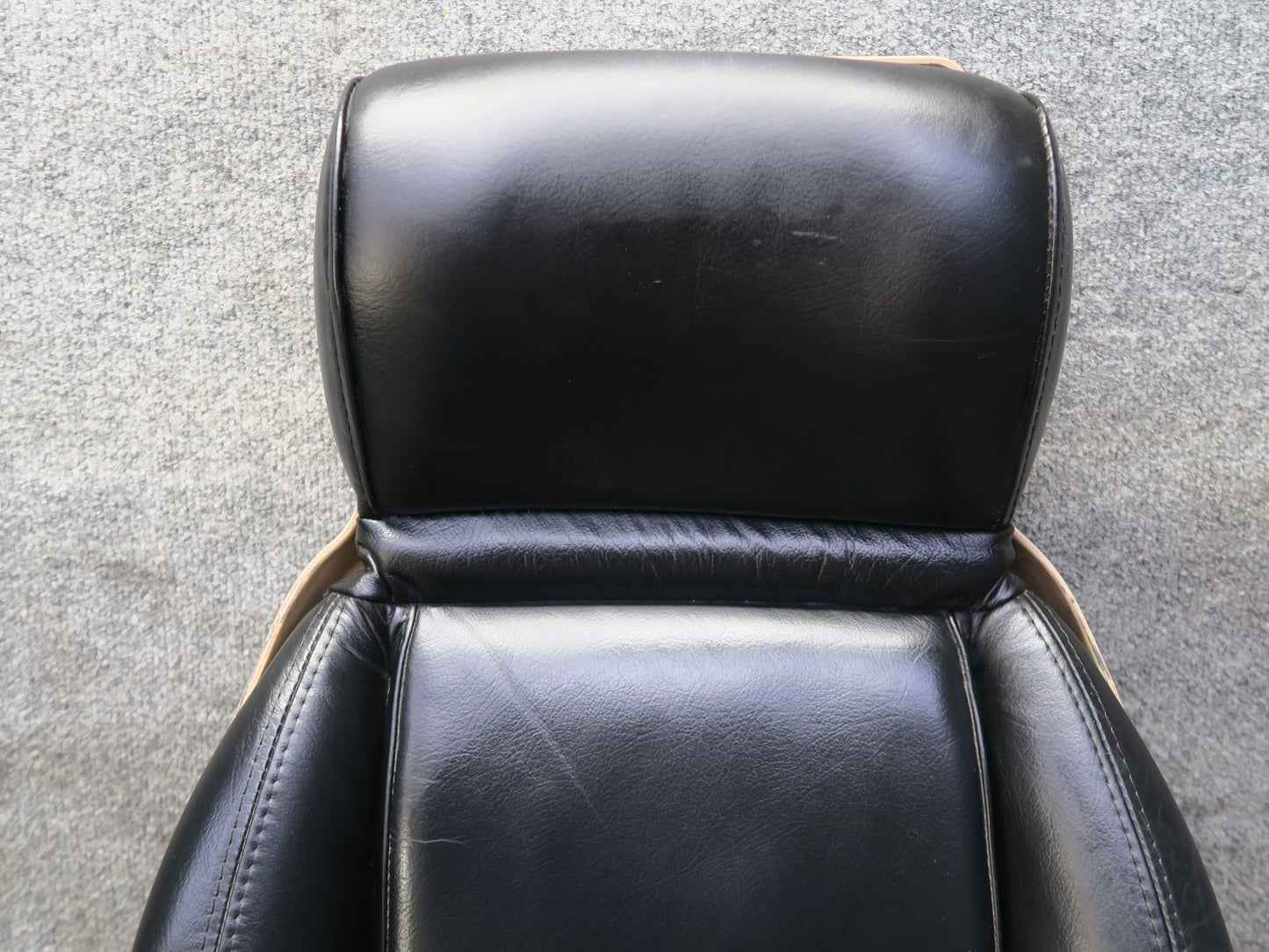 92-93 Chevrolet Corvette C4 Set of 2 Front Leather Seat Black OEM