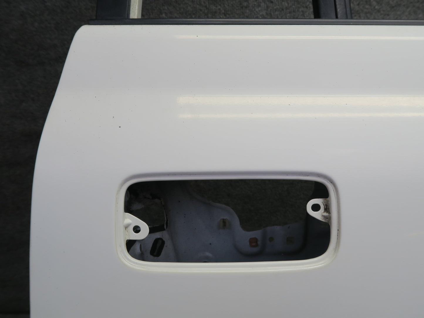 1991-1992 Toyota Land Cruiser FJ80 Rear Right Side Door Shell Panel White