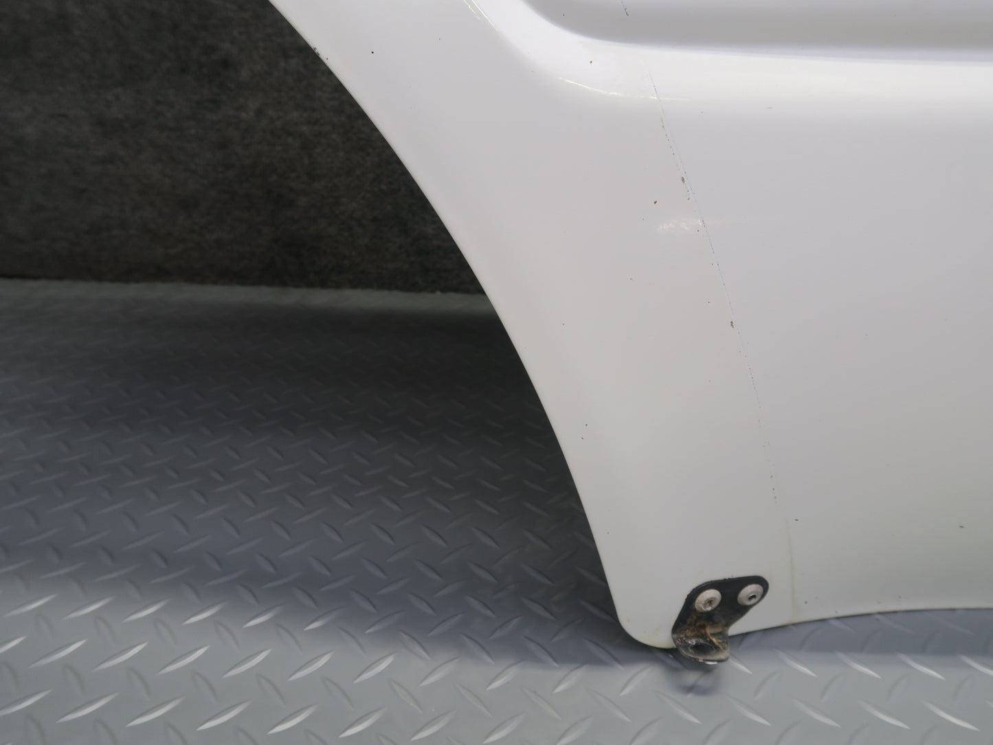 1991-1992 Toyota Land Cruiser FJ80 Rear Right Side Door Shell Panel White