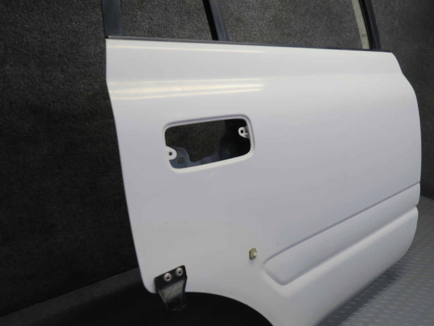 1991-1992 Toyota Land Cruiser FJ80 Rear Right Side Door Shell Panel White