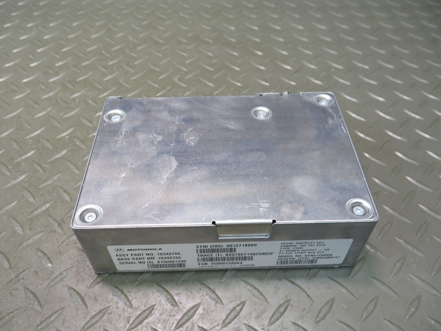 2004-2006 Cadillac XLR Communication Radio Audio Receiver Unit Module
