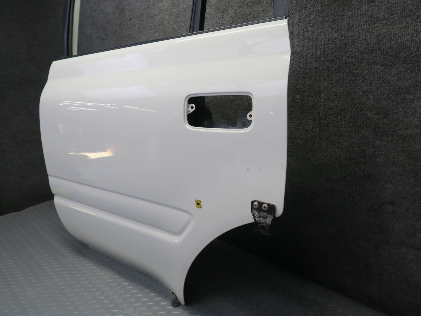 1991-1992 Toyota Land Cruiser FJ80 Rear Left Side Door Shell Panel White