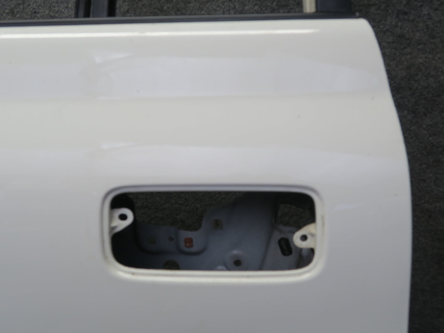 1991-1992 Toyota Land Cruiser FJ80 Rear Left Side Door Shell Panel White