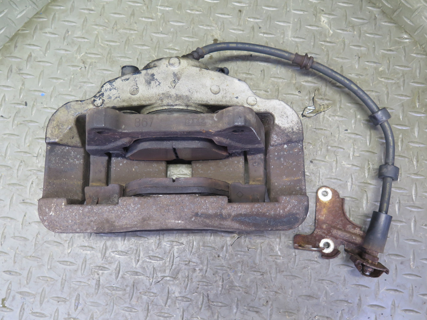 07-13 BMW E90 E92 335xi AWD Set of 2 Front Left & Right Brake Caliper 129K OEM