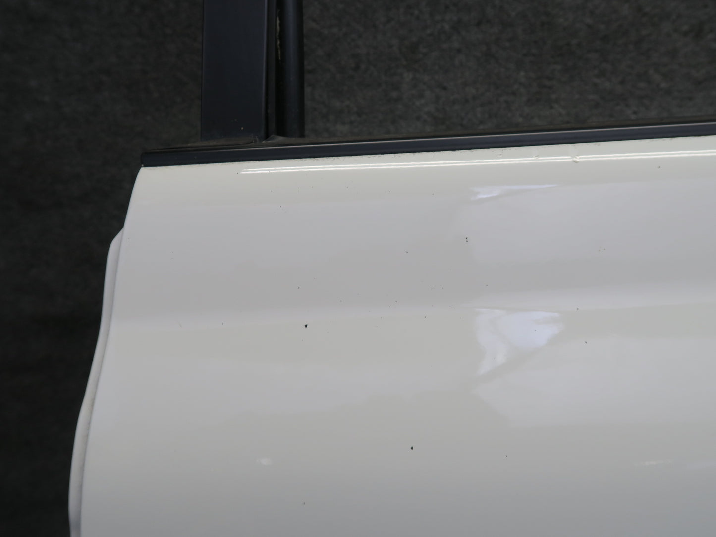 1991-1992 Toyota Land Cruiser FJ80 Rear Left Side Door Shell Panel White