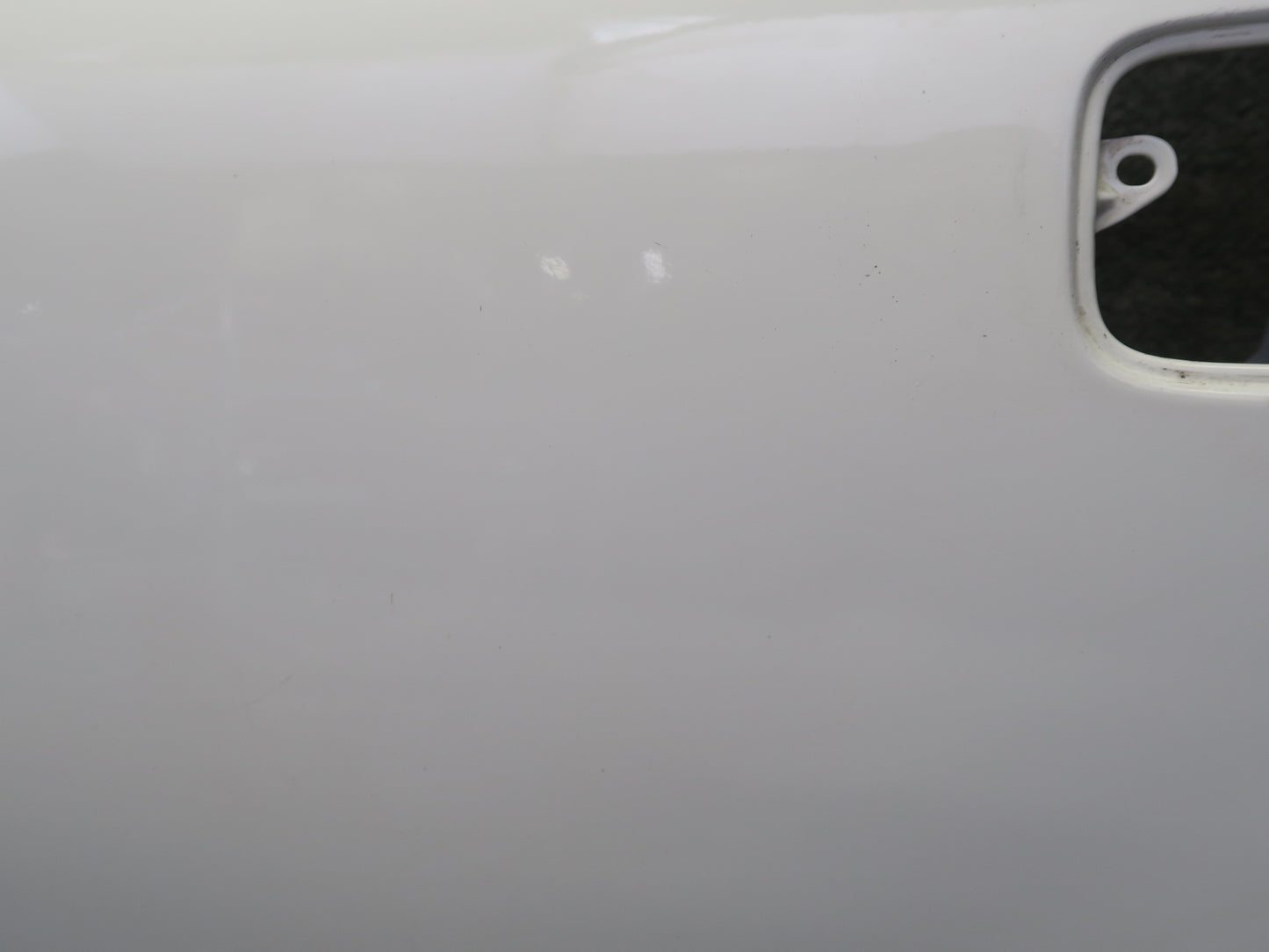 1991-1992 Toyota Land Cruiser FJ80 Rear Left Side Door Shell Panel White