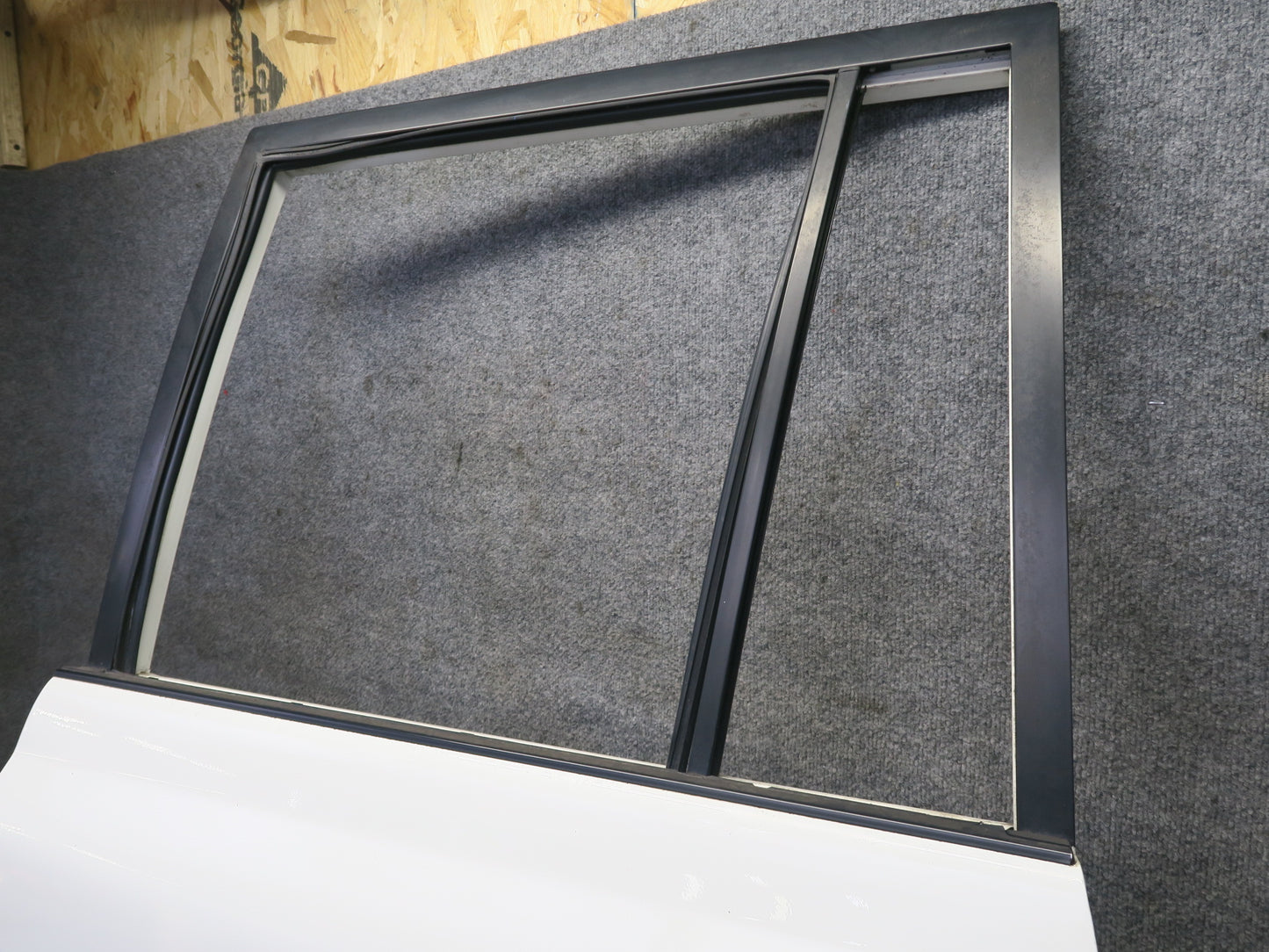 1991-1992 Toyota Land Cruiser FJ80 Rear Left Side Door Shell Panel White