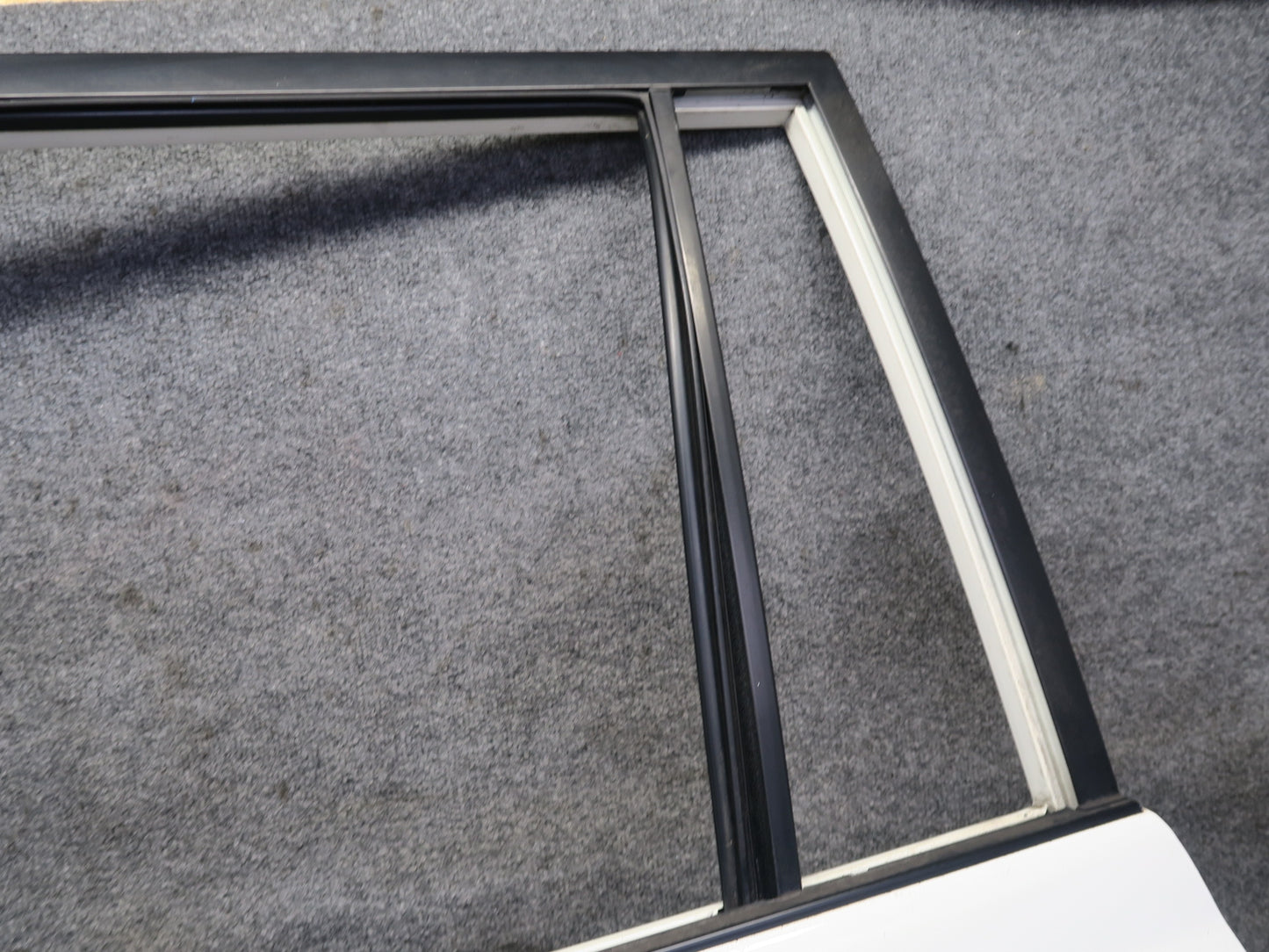 1991-1992 Toyota Land Cruiser FJ80 Rear Left Side Door Shell Panel White