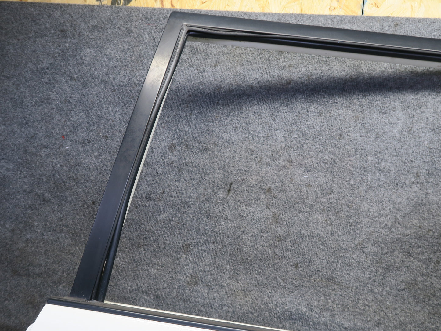 1991-1992 Toyota Land Cruiser FJ80 Rear Left Side Door Shell Panel White