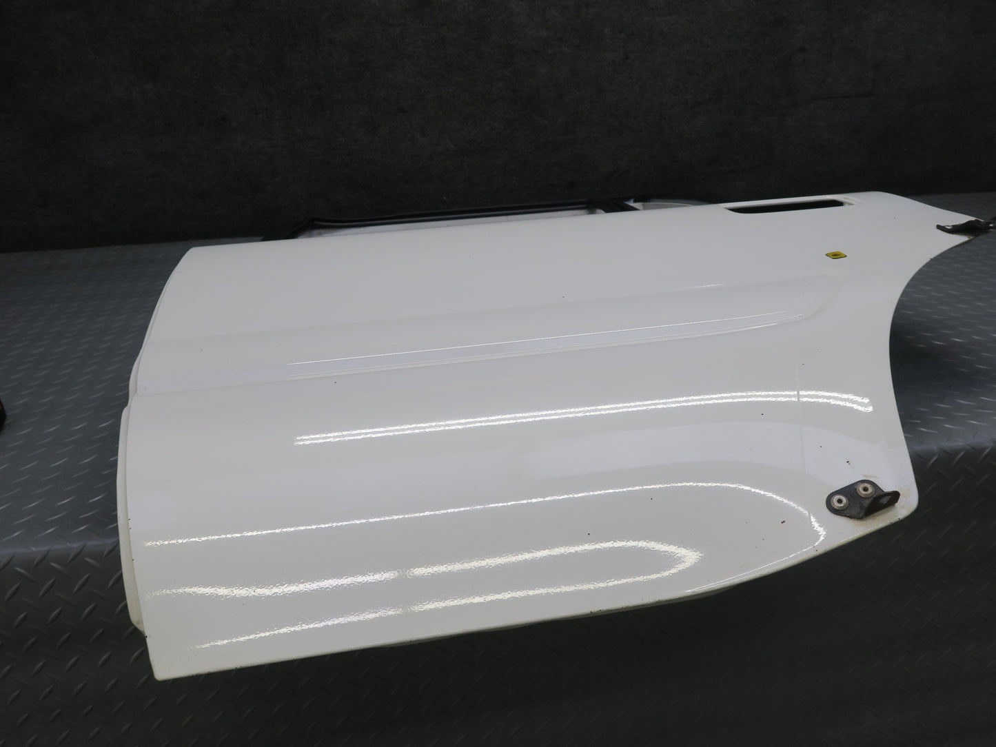 1991-1992 Toyota Land Cruiser FJ80 Rear Left Side Door Shell Panel White