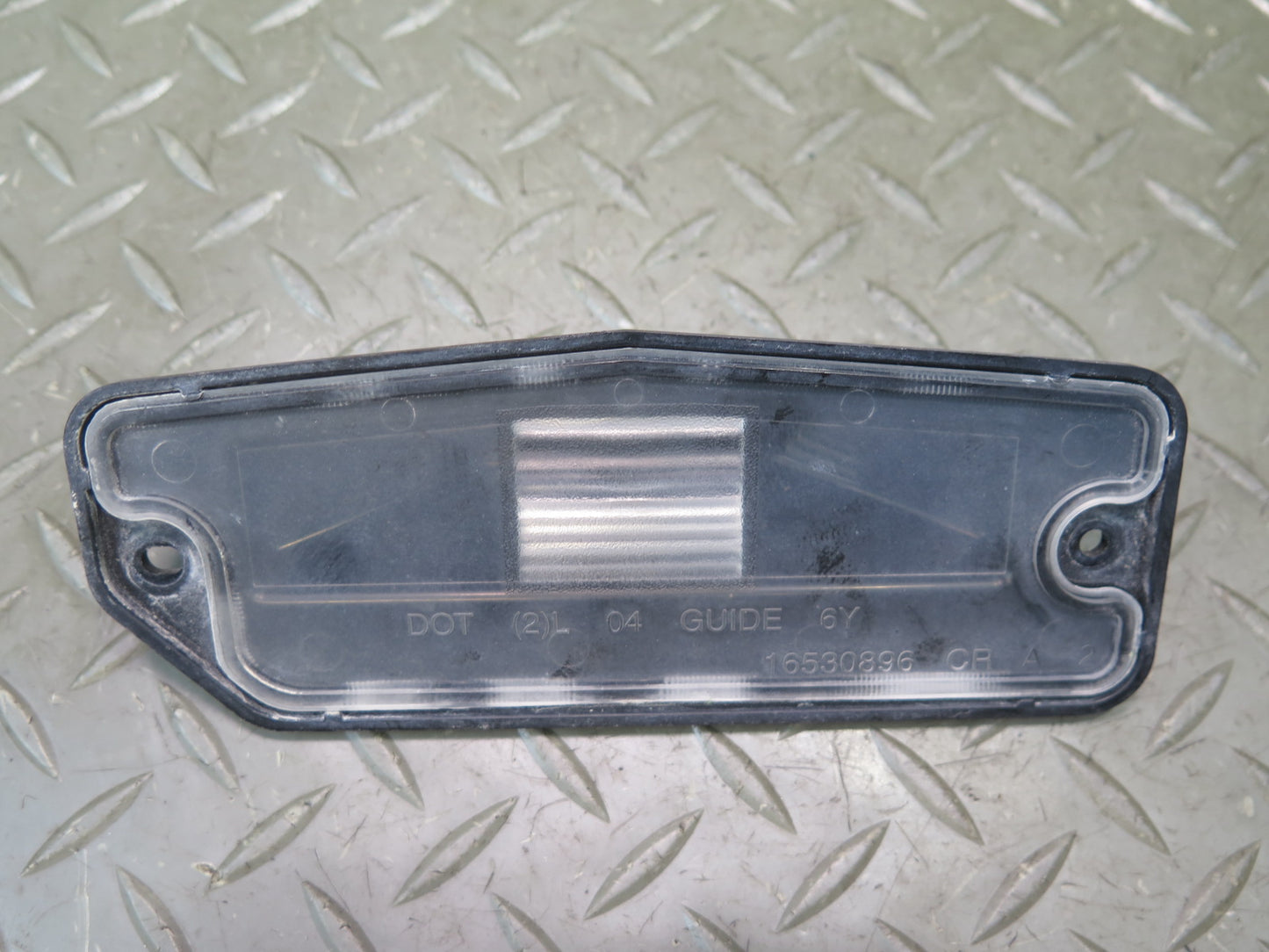 2004-2009 Cadillac XLR Rear Trunk Lid License Plate Light Lamp Set of 2