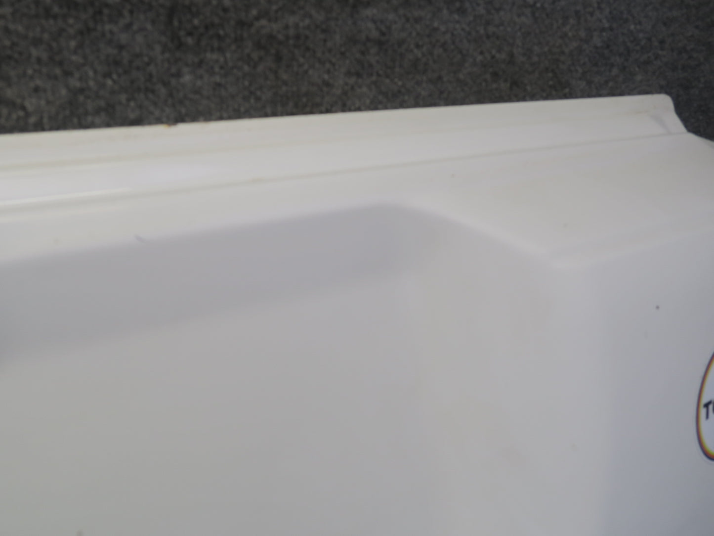 1991-1997 Toyota Land Cruiser FJ80 Rear Back Lower Door Tailgate Trunk Lid White